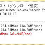 速度診断でインターネット速度を1000倍以上に！（2017.09）